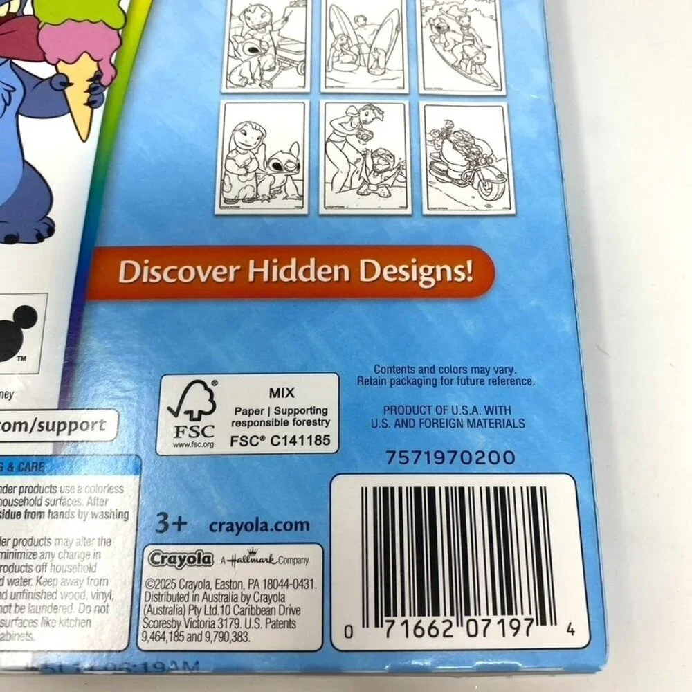 Crayola Color Wonder Mini Box Set Mess Free Coloring Book & Markers Activity
